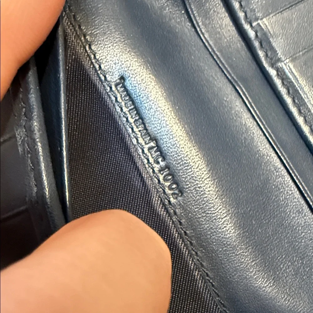CHRISTIAN DIOR Trotter Saddle Flap Canvas Wallet